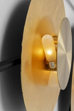 Outlet KARE Design Kinkiet Disc 185x110 cm złoty - KARE