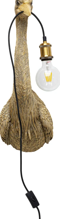 Best KARE Design Kinkiet Heron 26x62 cm złoty - KARE