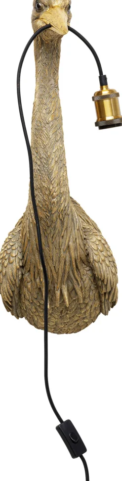 Best KARE Design Kinkiet Heron 26x62 cm złoty - KARE