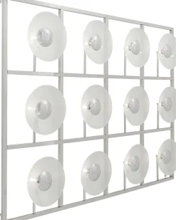 Best KARE Design Kinkiet Ufo 186x140 cm srebrny - KARE