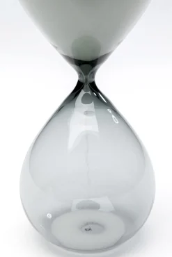 Fashion KARE Design Klepsydra szklana przydymiona Ø8x20 cm - KARE