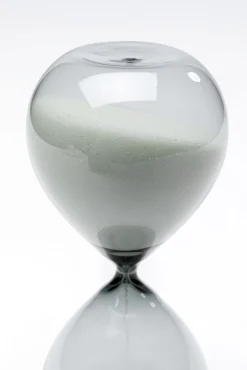 Fashion KARE Design Klepsydra szklana przydymiona Ø8x20 cm - KARE