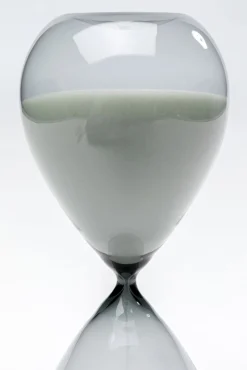 Discount KARE Design Klepsydra szklana przydymiona Ø9x25 cm - KARE