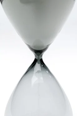 Discount KARE Design Klepsydra szklana przydymiona Ø9x25 cm - KARE