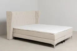 Hot KARE Design Łóżko Benito Moon 180x200 cm kremowe - KARE