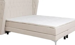 Clearance KARE Design Łóżko Benito Moon 160x200 cm kremowe - KARE