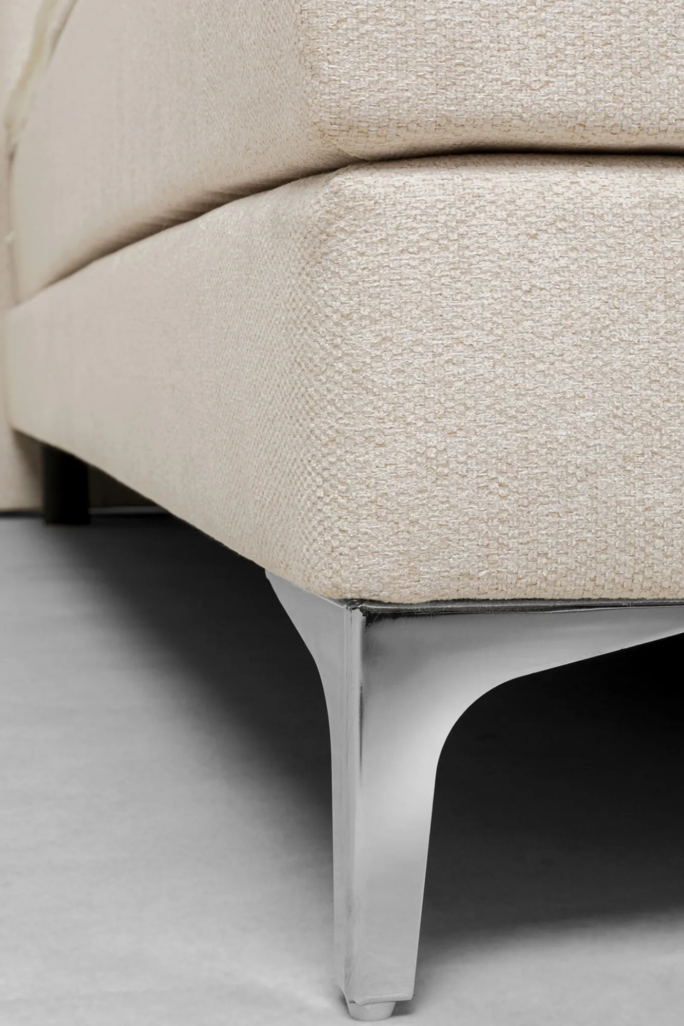 Clearance KARE Design Łóżko Benito Moon 160x200 cm kremowe - KARE