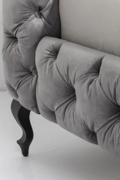 Hot KARE Design Łóżko Desire 200x200 cm szare - KARE