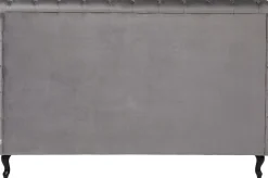 Discount KARE Design Łóżko Desire 160x200 cm wysokie szare - KARE