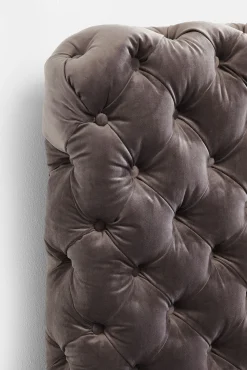 Discount KARE Design Łóżko Desire 160x200 cm wysokie szare - KARE