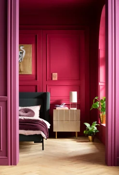 Online KARE Design Łóżko podwójne tapicerowane zielone nogi czarne stalowe 180x200 cm - KARE