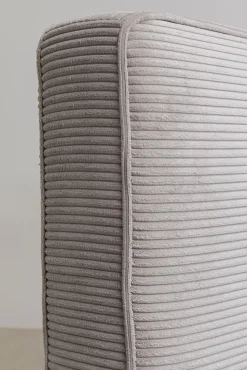 Sale KARE Design Łóżko podwójne z zagłówkiem szare nogi czarne 160x200 cm - KARE