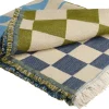 New KARE Design Koc Checker Blue Green 170x130cm - KARE