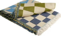 New KARE Design Koc Checker Blue Green 170x130cm - KARE