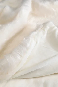 New KARE Design Koc Fur Polar 200x140 kremowy - KARE