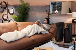 New KARE Design Koc Fur Polar 200x140 kremowy - KARE