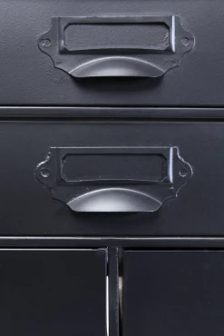 Sale KARE Design Komoda Art Factory 77x133 cm czarna - KARE