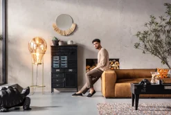 Sale KARE Design Komoda Art Factory 77x133 cm czarna - KARE