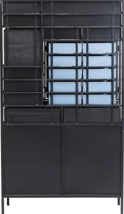 Sale KARE Design Komoda Art Factory 77x133 cm czarna - KARE