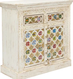 Hot KARE Design Komoda Bazar 90x90 cm mango kolorowa - KARE