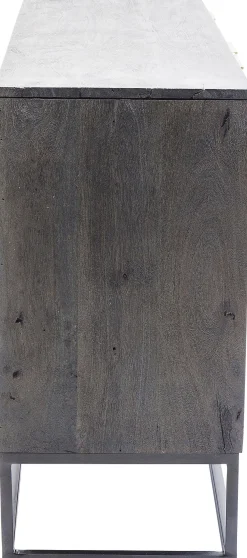 Online KARE Design Komoda Circulo 160x80 cm czarno-złota - KARE