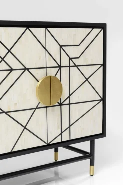 Discount KARE Design Komoda Credenza 150x80 cm czarna - KARE