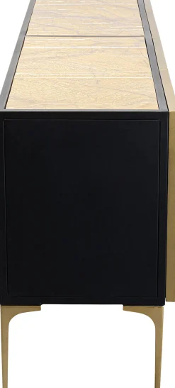 Online KARE Design Komoda 4-drzwiowa loft stal i marmur 183x75 cm - KARE