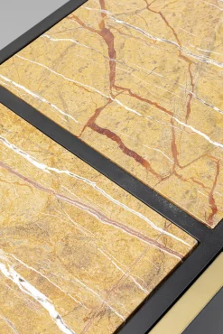 Online KARE Design Komoda 4-drzwiowa loft stal i marmur 183x75 cm - KARE