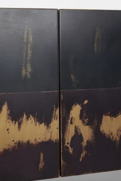 Online KARE Design Komoda 4-drzwiowa loft stal i marmur 183x75 cm - KARE