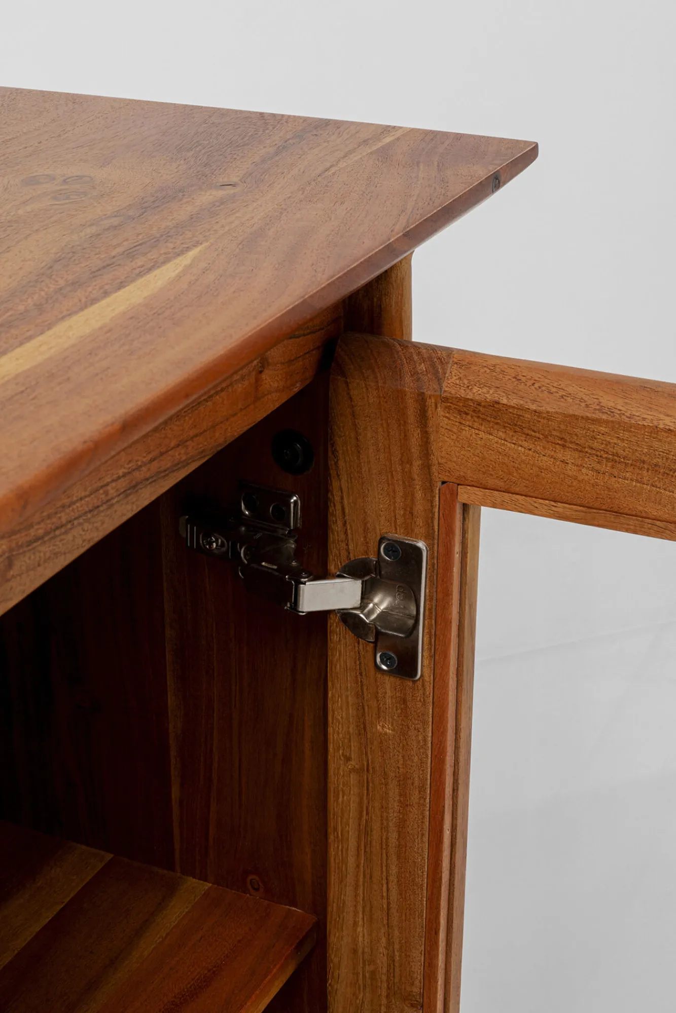 Hot KARE Design Komoda 2-drzwiowa z 3 szufladami drewno akacjowe 130x85 cm - KARE