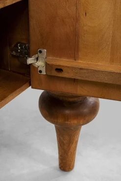 Clearance KARE Design Komoda 3-drzwiowa z litego drewna mango 200x88 cm - KARE