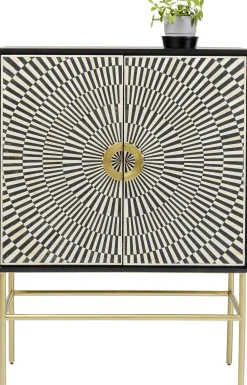 Hot KARE Design Komoda Electro 100x140 cm czarna - KARE