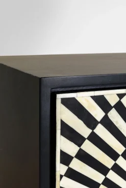 Hot KARE Design Komoda Electro 100x140 cm czarna - KARE