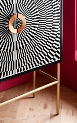 Hot KARE Design Komoda Electro 100x140 cm czarna - KARE