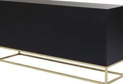 Fashion KARE Design Komoda Electro 160x80 cm czarno-biała - KARE