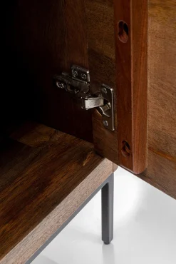 Fashion KARE Design Komoda Eye of Tiger 115x78 cm mango - KARE