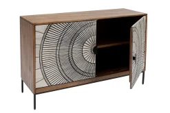 Fashion KARE Design Komoda Eye of Tiger 115x78 cm mango - KARE