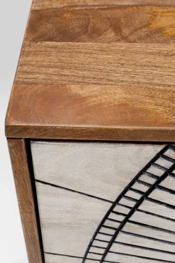 Fashion KARE Design Komoda Eye of Tiger 115x78 cm mango - KARE