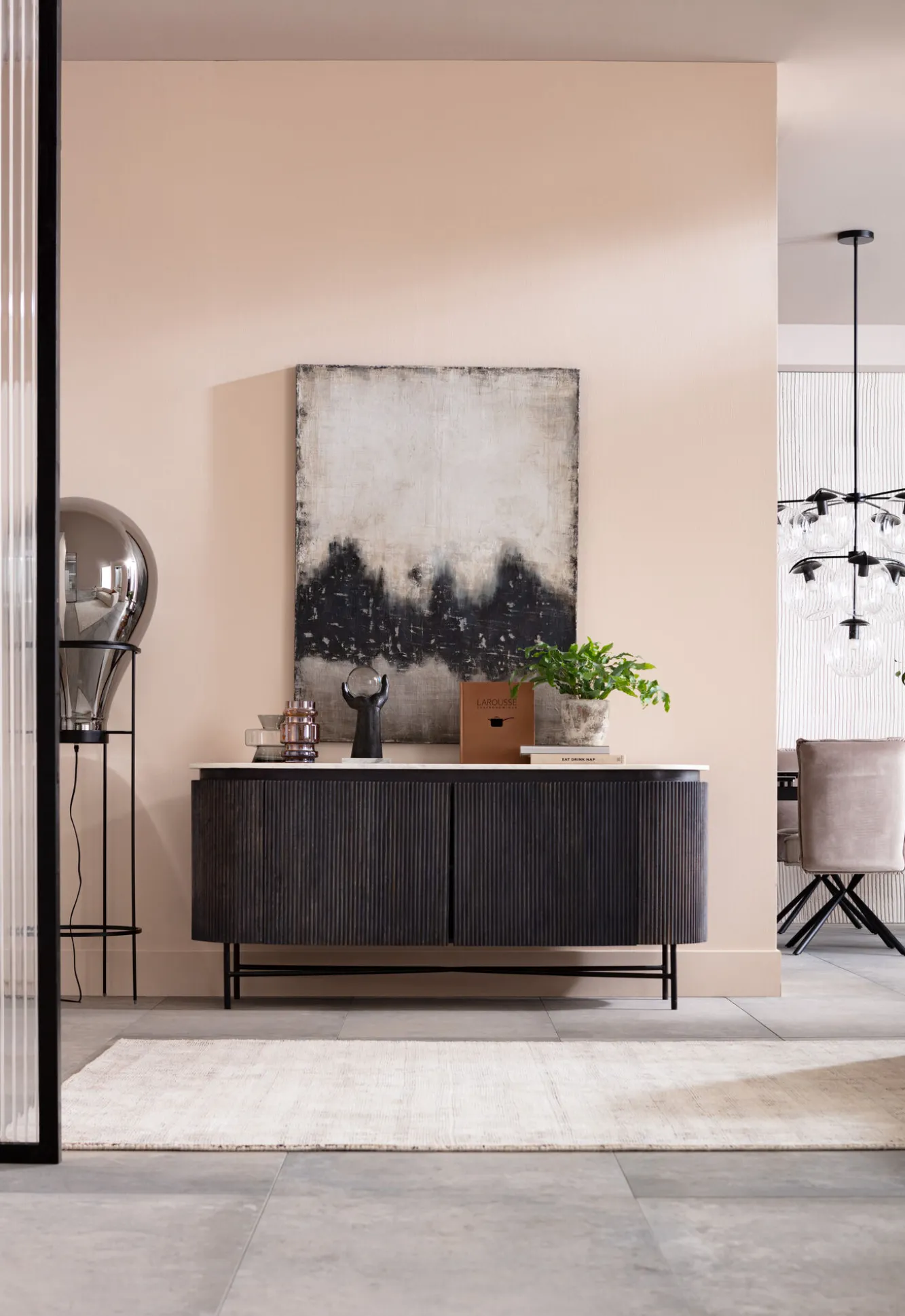 Online KARE Design Komoda Glenn 160x75 cm biało-szara - KARE