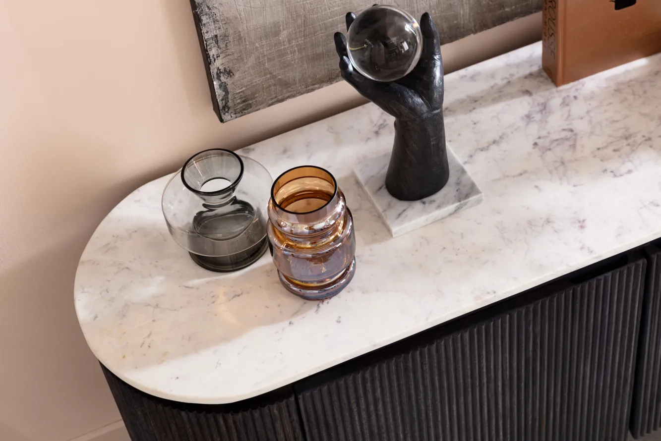 Online KARE Design Komoda Glenn 160x75 cm biało-szara - KARE