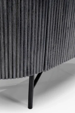 Outlet KARE Design Komoda Glenn 100x138 cm ciemnoszara - KARE