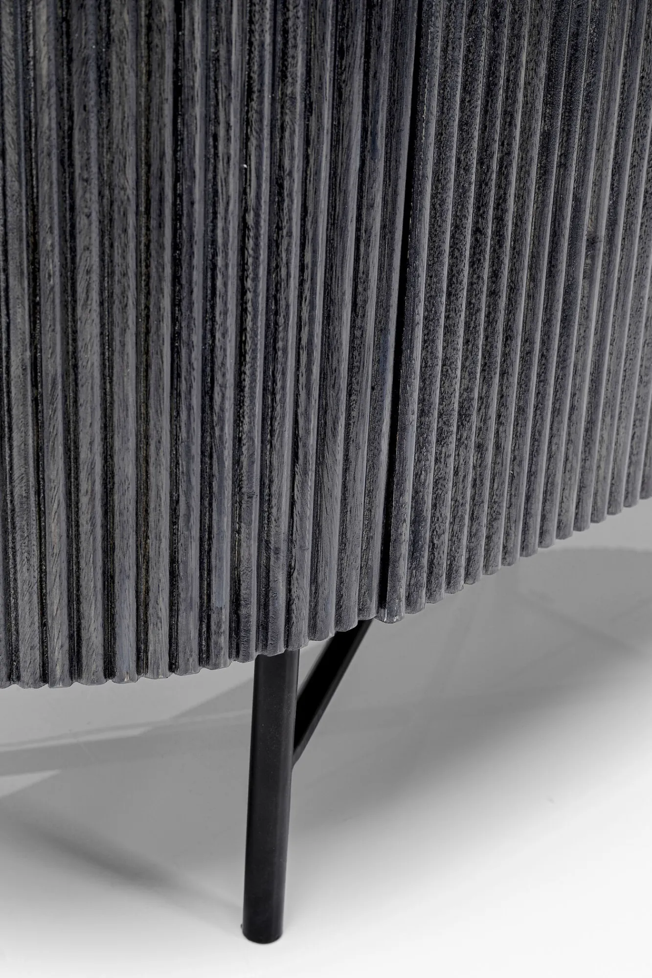 Outlet KARE Design Komoda Glenn 100x138 cm ciemnoszara - KARE