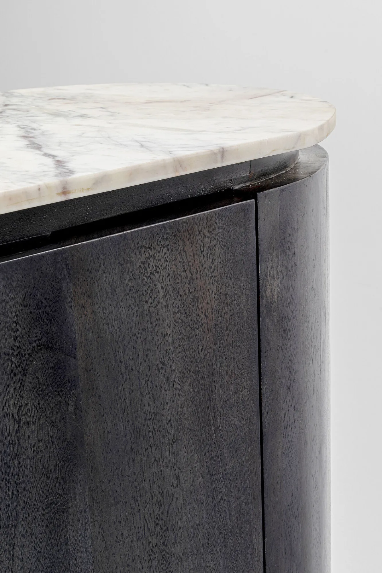 Outlet KARE Design Komoda Glenn 100x138 cm ciemnoszara - KARE