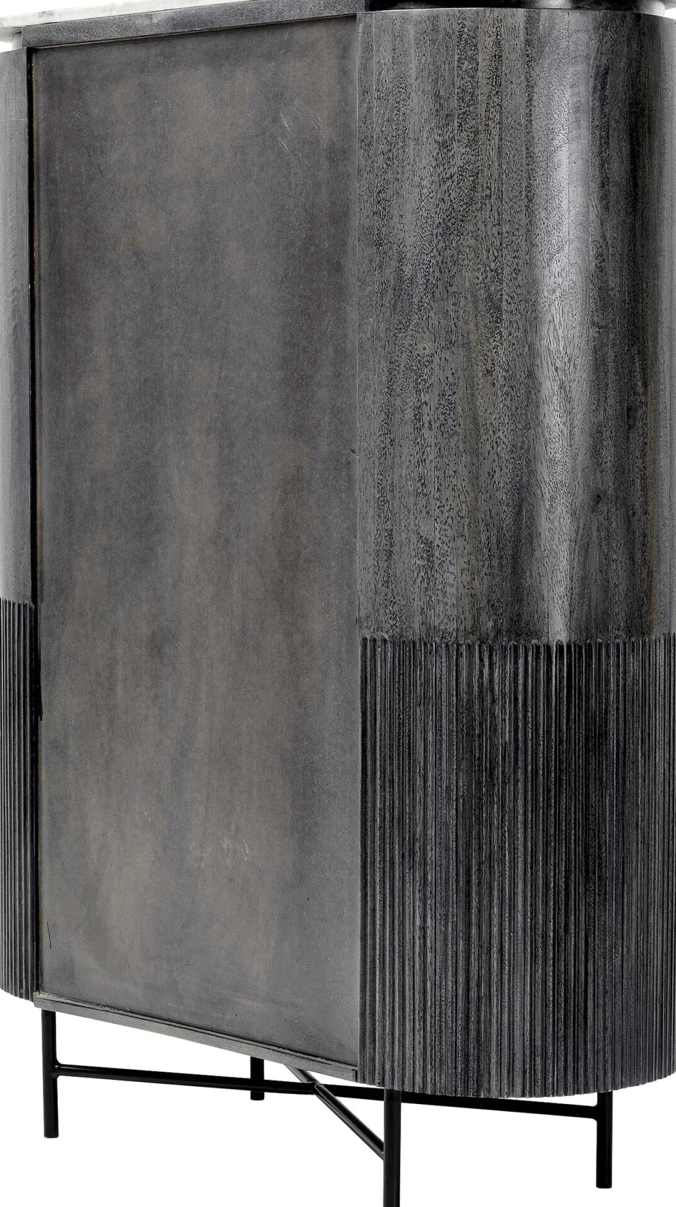 Outlet KARE Design Komoda Glenn 100x138 cm ciemnoszara - KARE