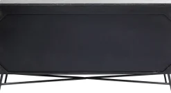 Discount KARE Design Komoda Goldie 160x86 cm drewno mango złota - blat zielony marmur - KARE