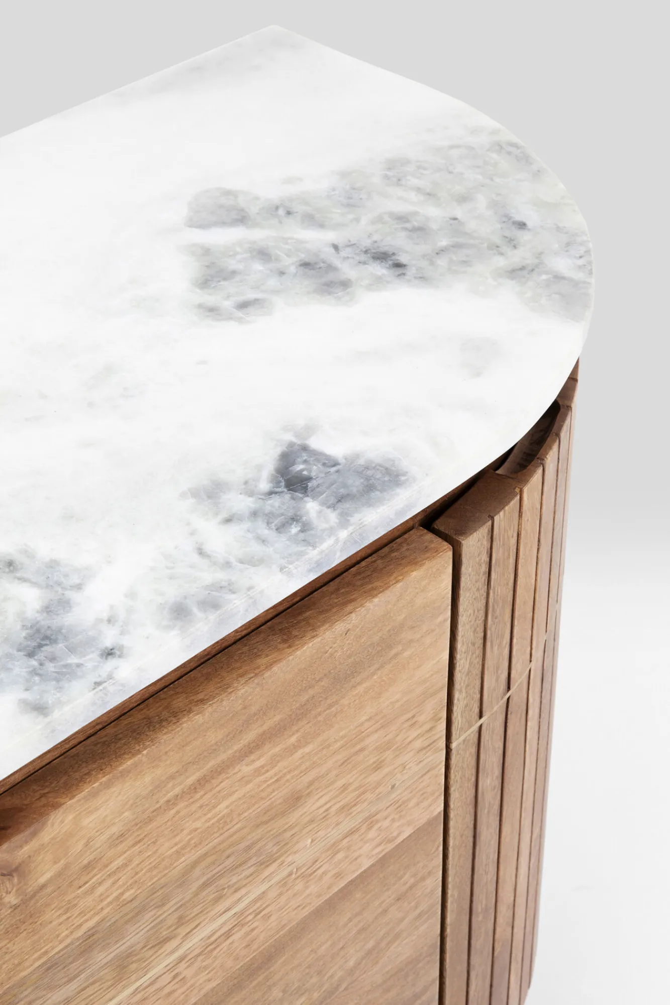 Clearance KARE Design Komoda Grace 160x78 cm drewno mango - blat marmur - KARE