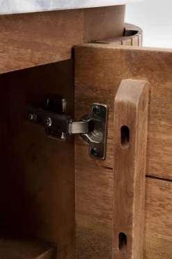 Clearance KARE Design Komoda Grace 160x78 cm drewno mango - blat marmur - KARE