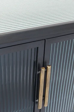 Best KARE Design Komoda La Gomera 180x85 cm grafitowa - KARE