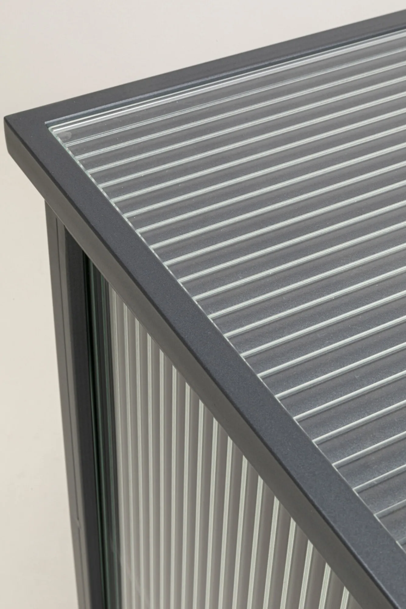 New KARE Design Komoda La Gomera 120x75 cm grafitowa - KARE