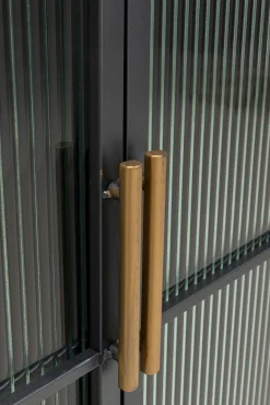 New KARE Design Komoda La Gomera 120x75 cm grafitowa - KARE